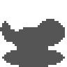 An undiscovered critter's silhouette