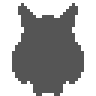 An undiscovered critter's silhouette