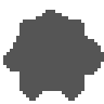 An undiscovered critter's silhouette